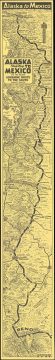 1960 Gerald Eddy Strip Map of the West Coast Highway System