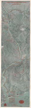 1916 Routledge Bird's Eye View of the Columbia River