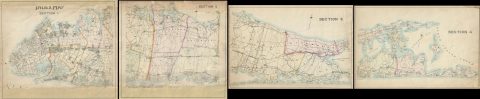 1896 Hyde Index Map of Long Island