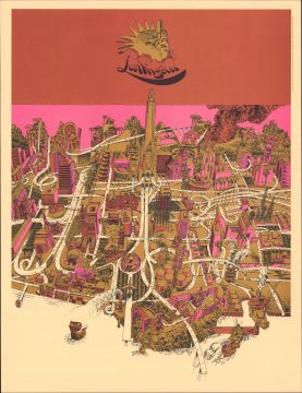 1968 Holtan Pictorial View of Los Angeles