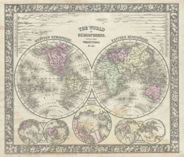 WorldInHemispheres-mitchell-1866.jpg